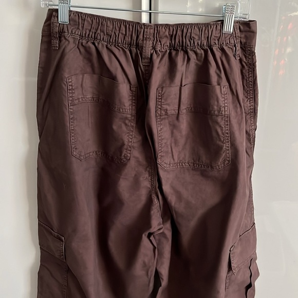 GARAGE High Rise Cargo Pants Wide Leg, Size L - Picture 7 of 9
